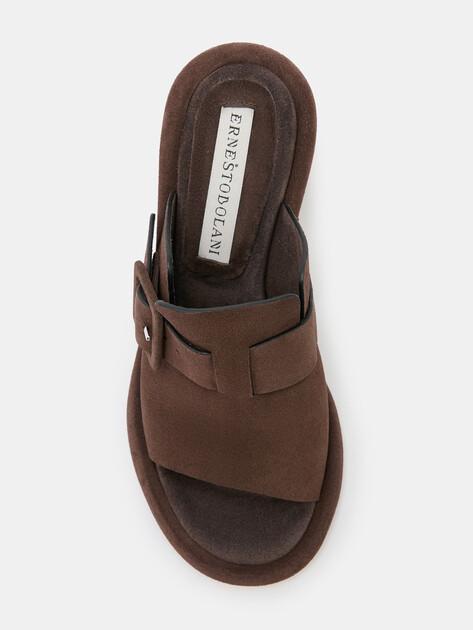ERNESTO DOLANI YVONNE Mules (genuine suede/genuine leather sole)