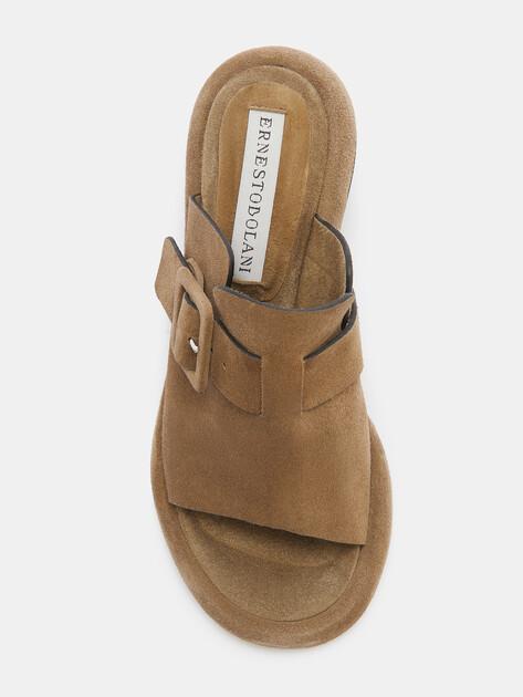 ERNESTO DOLANI YVONNE Mules (genuine suede/genuine leather sole)