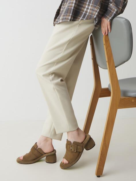 ERNESTO DOLANI YVONNE Mules (genuine suede/genuine leather sole)