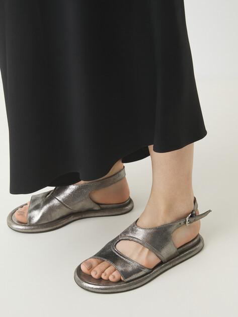 ERNESTO DOLANI SELMA Sandals (upper and sole made of genuine leather)