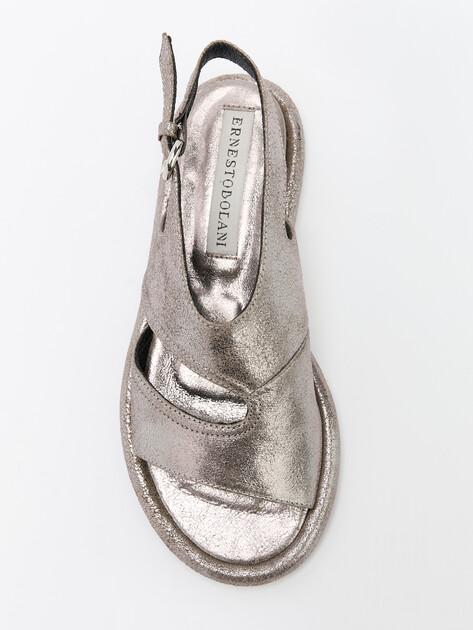 ERNESTO DOLANI SELMA Sandals (upper and sole made of genuine leather)