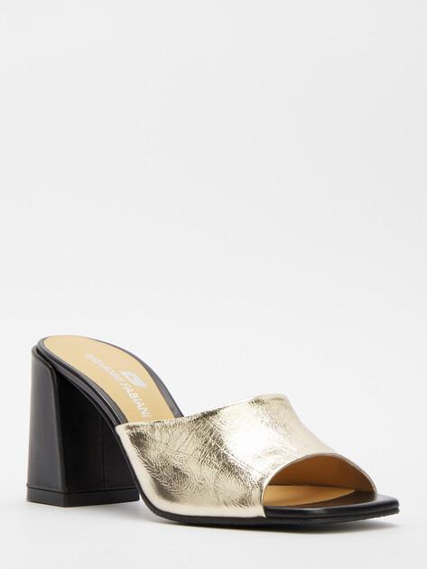 GIOVANNI FABIANI Mules (upper and sole made of genuine leather)