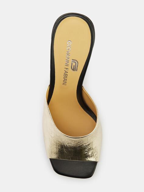 GIOVANNI FABIANI Mules (upper and sole made of genuine leather)