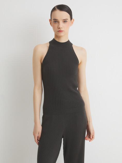 MAISON DAVID Top (polyester/natural wool)