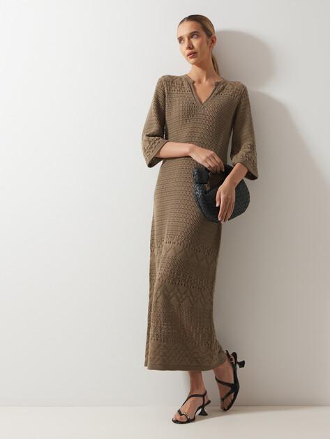 MAISON DAVID Dress (cotton)