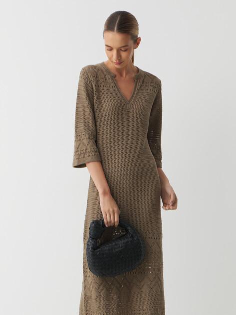 MAISON DAVID Dress (cotton)