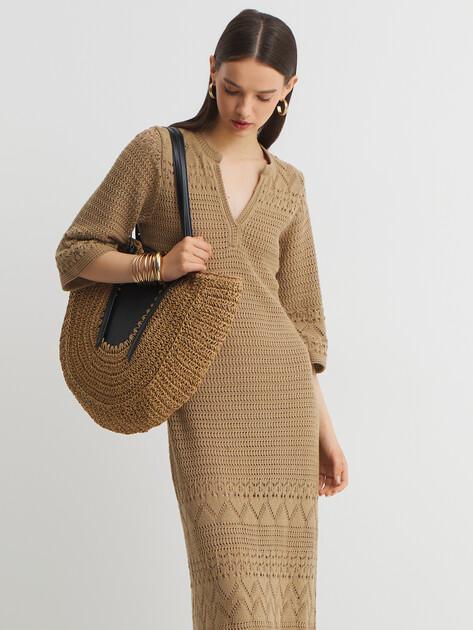MAISON DAVID Dress (cotton)