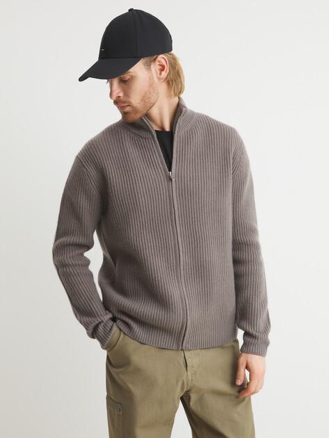 MAISON DAVID Cardigan (natural wool)