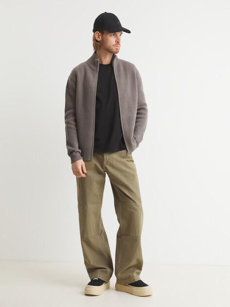 MAISON DAVID Cardigan (natural wool)