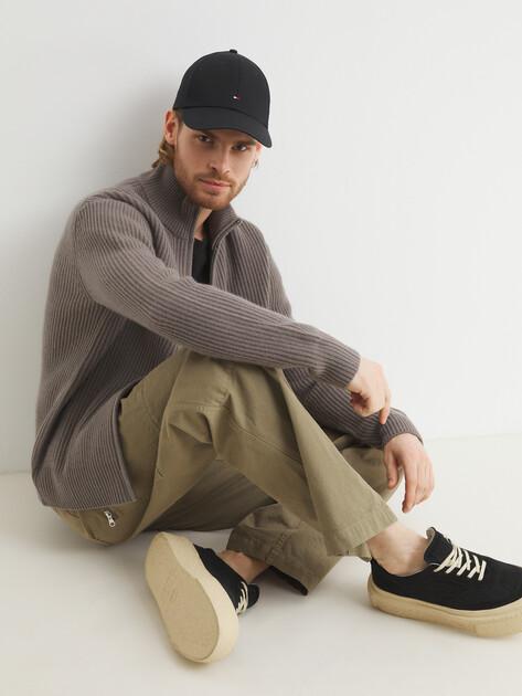 MAISON DAVID Cardigan (natural wool)