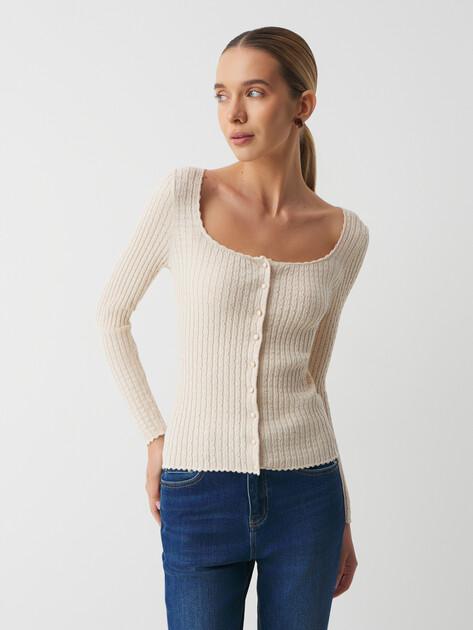 MAISON DAVID Cardigan (viscose/polyester)