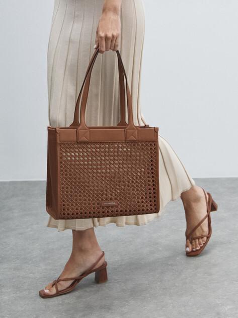KARL LAGERFELD Tote k/skuare md tote woven (faux leather)