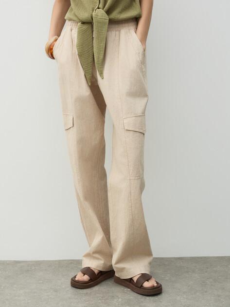 MAISON DAVID Cargo Pants (Cotton/Linen)