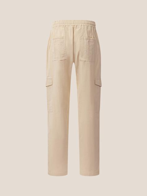 MAISON DAVID Cargo Pants (Cotton/Linen)