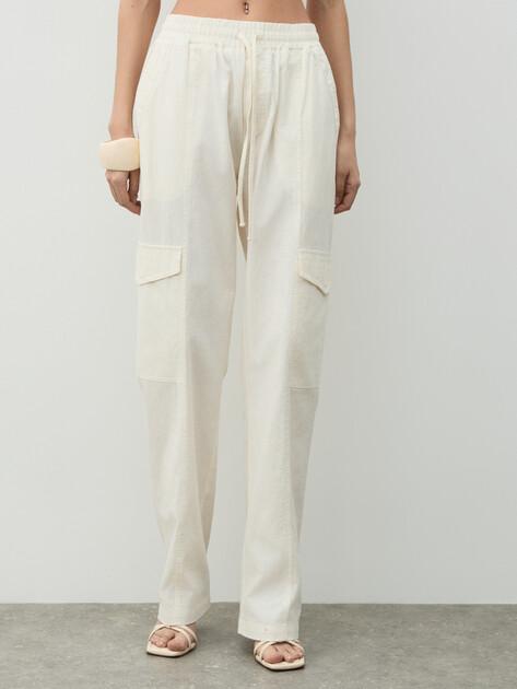 MAISON DAVID Cargo Pants (Cotton/Linen)