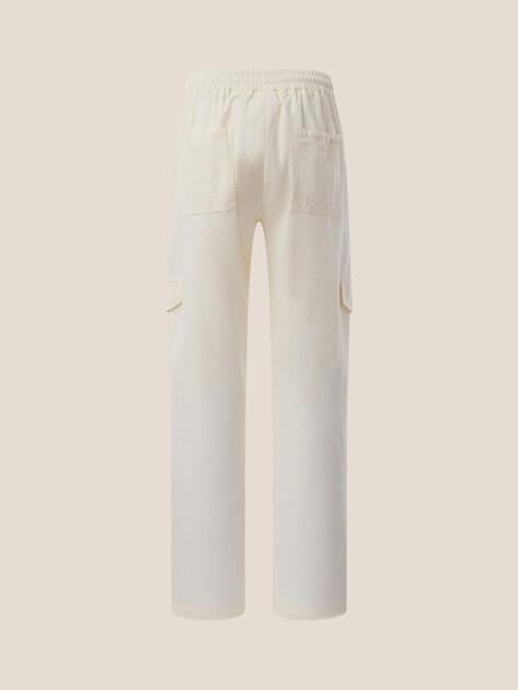 MAISON DAVID Cargo Pants (Cotton/Linen)