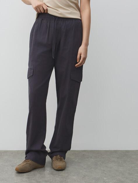 MAISON DAVID Cargo Pants (Cotton/Linen)