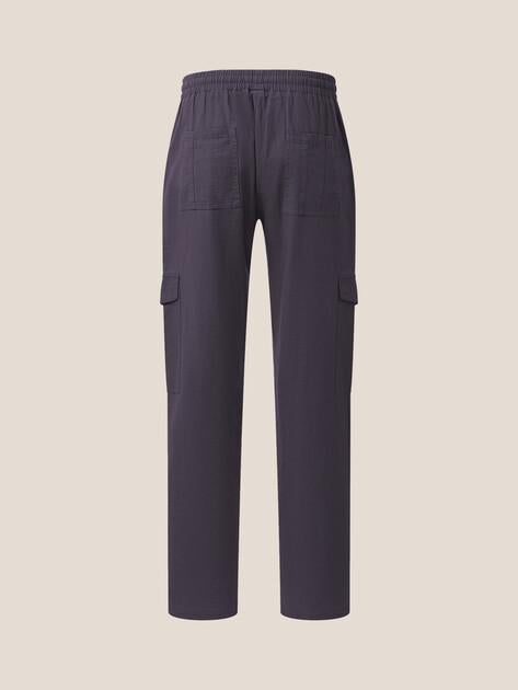 MAISON DAVID Cargo Pants (Cotton/Linen)