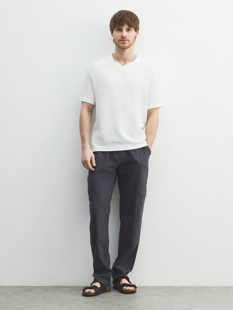 MAISON DAVID Cargo Pants (Cotton/Linen)