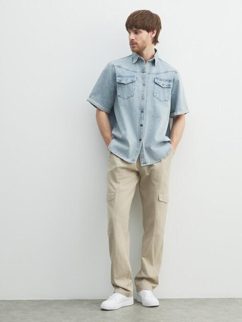 MAISON DAVID Cargo Pants (Cotton/Linen)