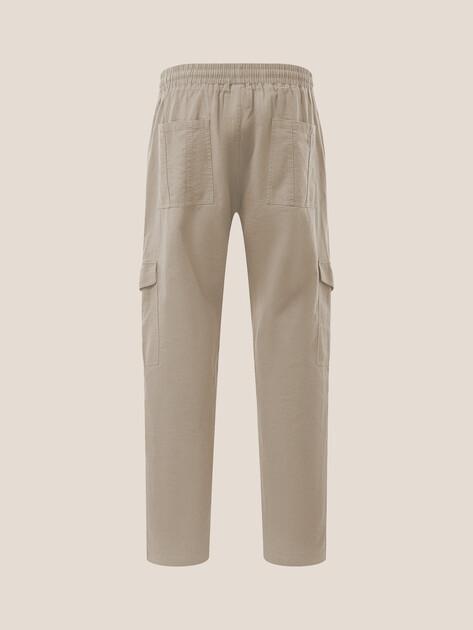 MAISON DAVID Cargo Pants (Cotton/Linen)