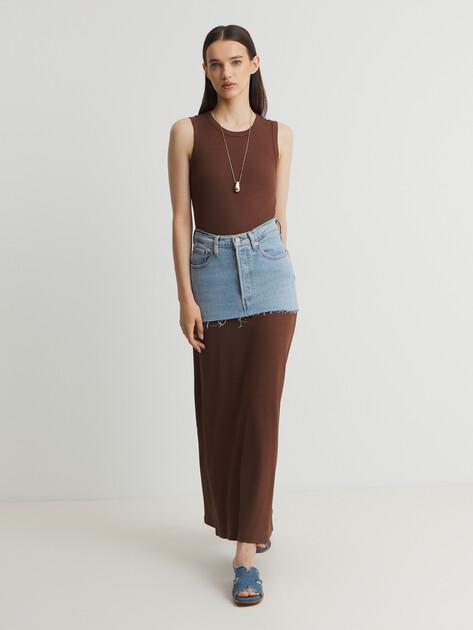 MAISON DAVID Dress (cotton/viscose)