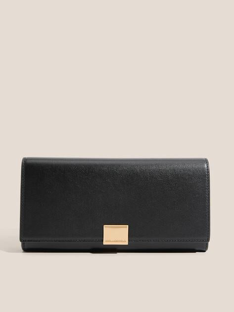 KARL LAGERFELD Портмоне k/forever cont flap wallet (натуральная кожа)