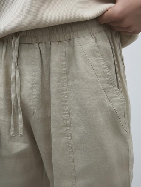 MAISON DAVID Trousers (linen)