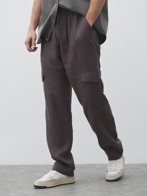 MAISON DAVID Cargo pants (linen)
