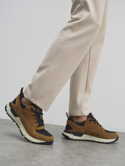 TIMBERLAND VOYAGER PARK Sneakers (genuine suede/textile)