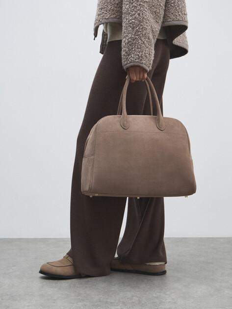 TENDANCE Tote (natural suede)
