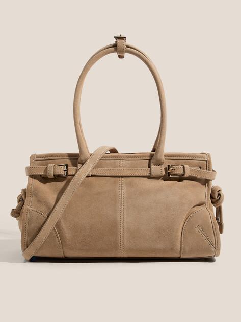 TENDANCE Tote (natural suede)