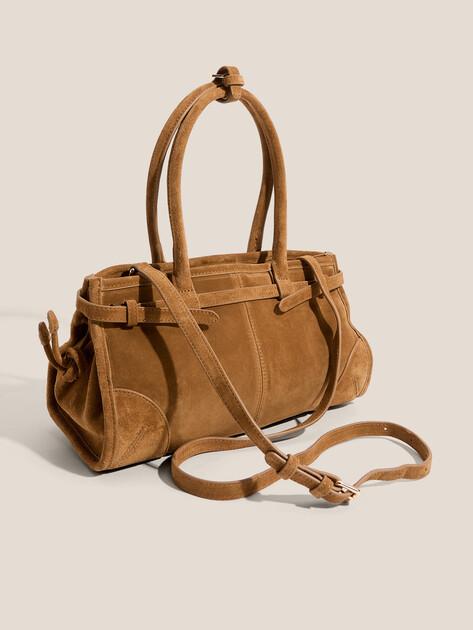 TENDANCE Tote (natural suede)