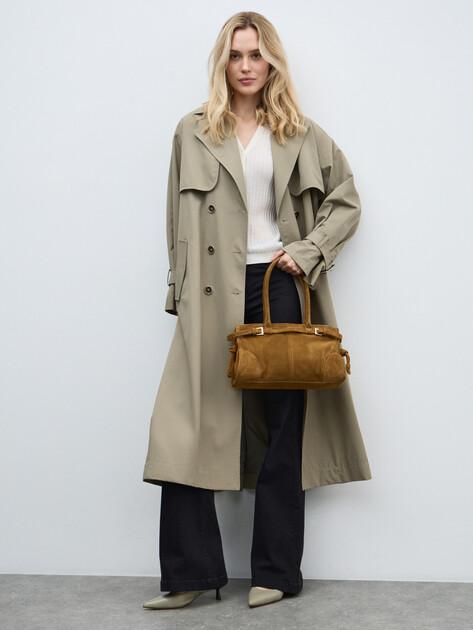 TENDANCE Tote (natural suede)