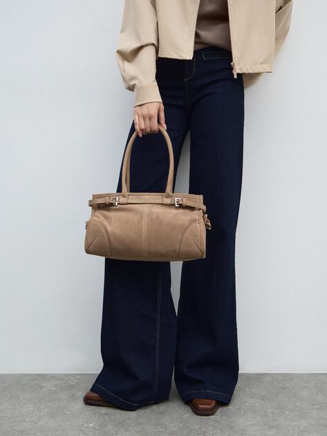 TENDANCE Tote (natural suede)