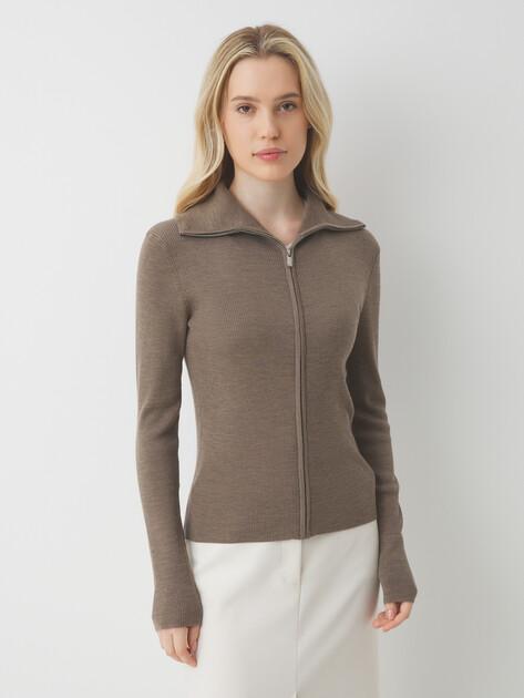 MAISON DAVID Cardigan (natural wool)