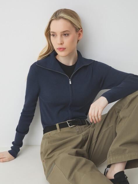 MAISON DAVID Cardigan (natural wool)