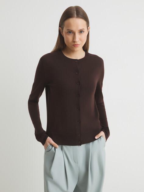 MAISON DAVID Cardigan (natural wool)