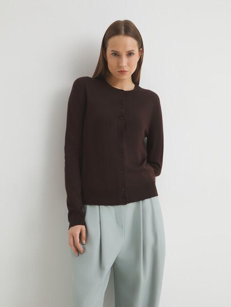 MAISON DAVID Cardigan (natural wool)