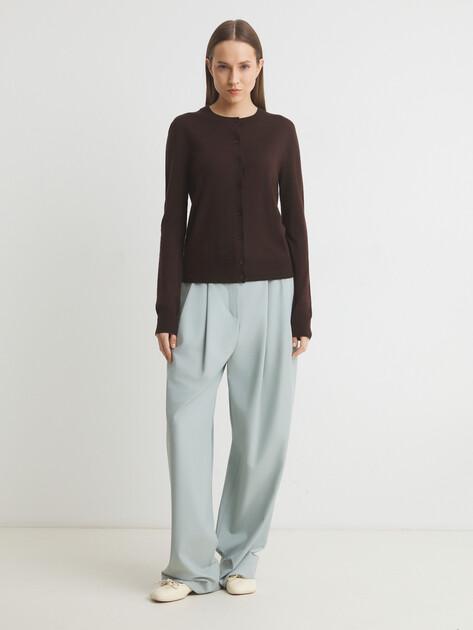MAISON DAVID Cardigan (natural wool)