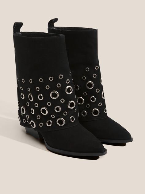 TENDANCE Высокие казаки (натуральная замша)