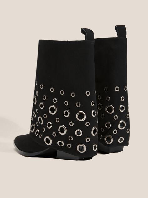TENDANCE Высокие казаки (натуральная замша)