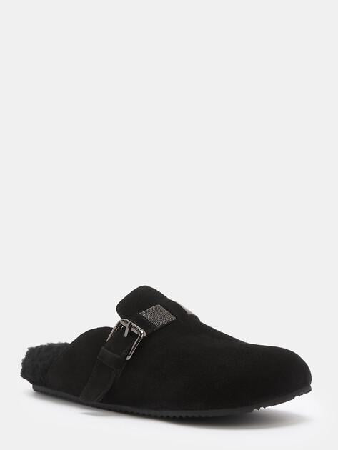 TENDANCE Slippers (natural suede)
