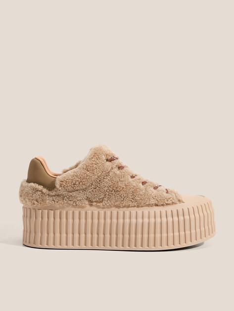 TENDANCE Sneakers (genuine fur/genuine leather)