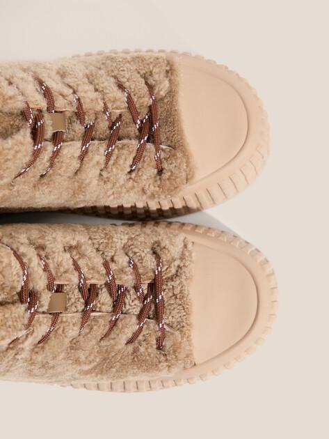 TENDANCE Sneakers (genuine fur/genuine leather)