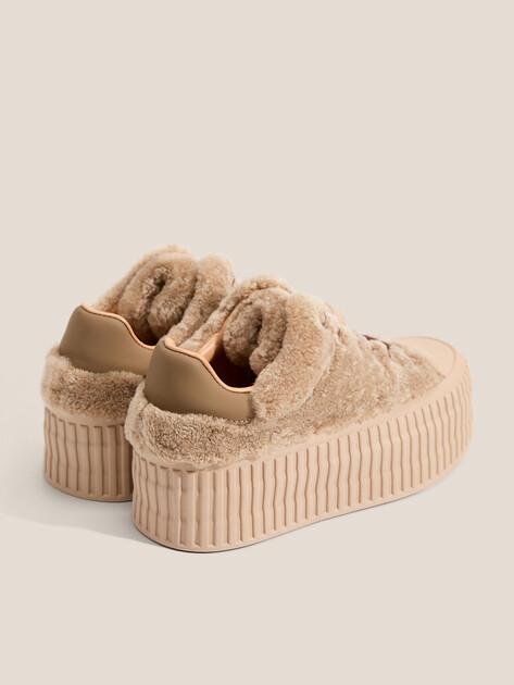 TENDANCE Sneakers (genuine fur/genuine leather)