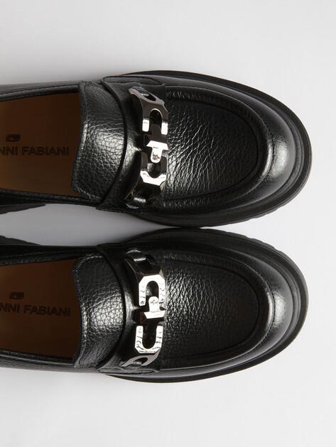 GIOVANNI FABIANI Loafers (genuine leather)