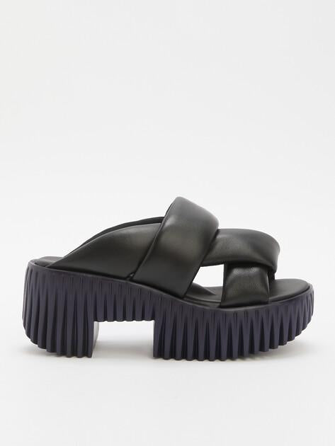 4CCCCCEES Plia Semo Clogs (genuine leather/genuine suede)