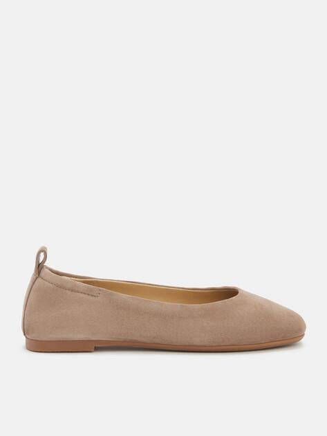 TENDANCE Ballet flats (natural suede)