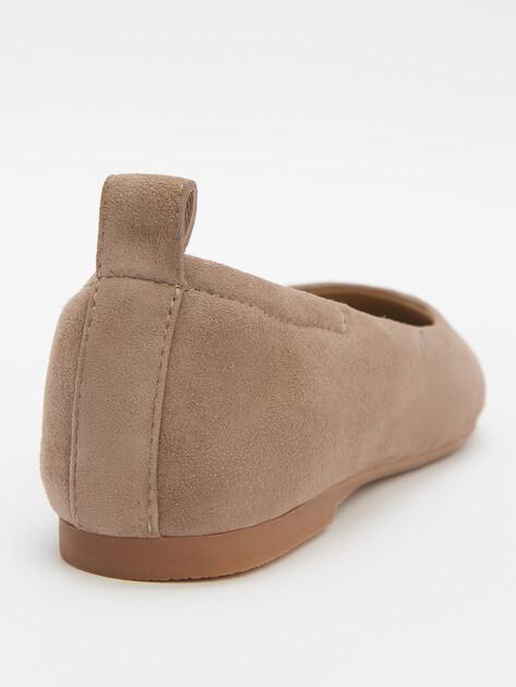TENDANCE Ballet flats (natural suede)